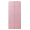 thumbnail image 1 of Naiovety Esterilla de ejercicios de estiramiento antideslizante portátil Esterilla de viaje Yoga Espalda gruesa Ideal para la siesta Esterilla Uniforme atlético rosa, 1 of 6