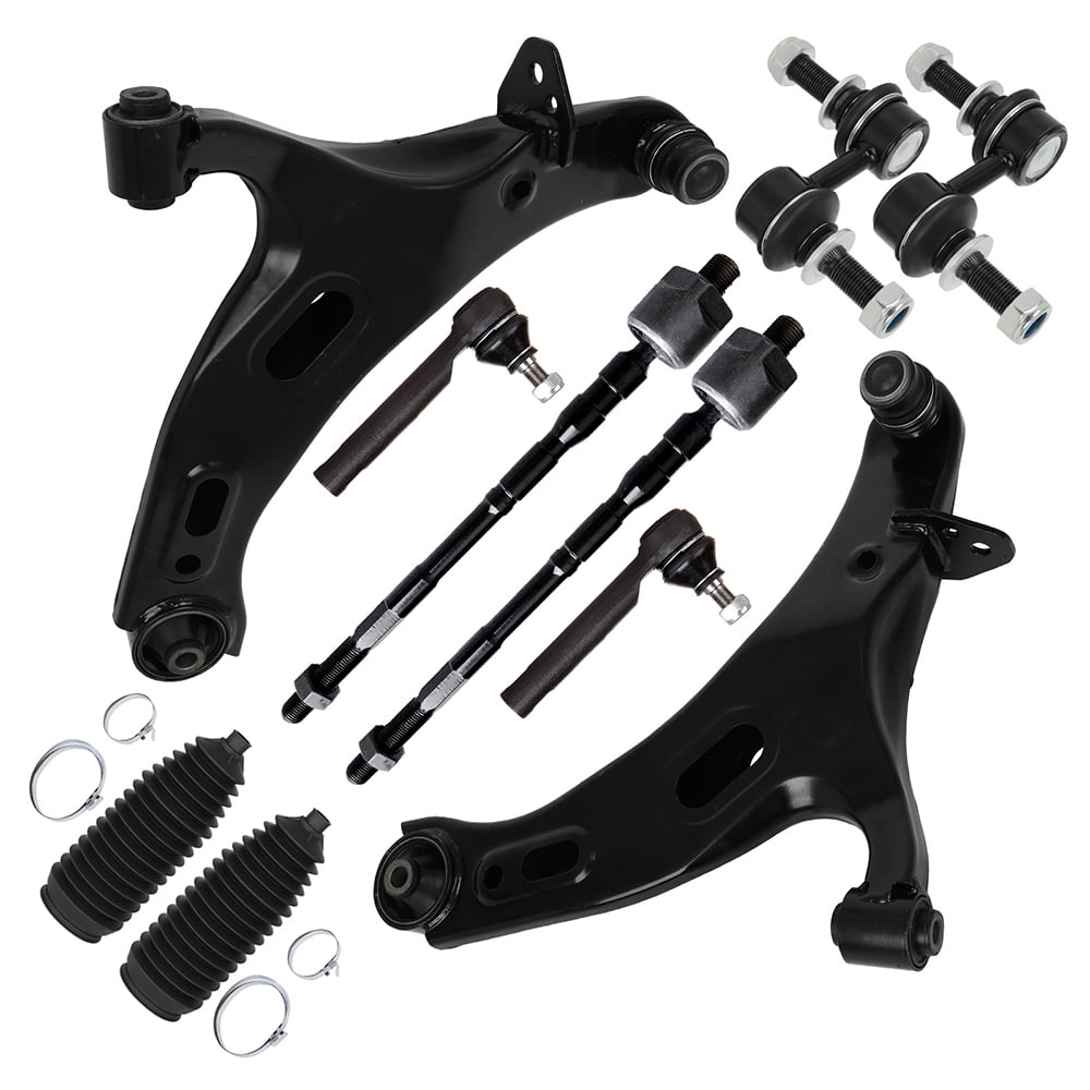 ECCPP - 10PCS Front Lower Control Arm w/Ball Joint Compatible Fit 2010-2014 For Subaru Legacy Suspension Kit