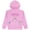 Pink, variant on 's Lilo & Stitch Girls Airbrush Style Graphic Retro Pullover Hoodie - Little and Big Girls Sizes 4-16