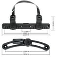 thumbnail image 3 of Bike Pannier Hook Buckle PA66+GF Pannier Hardware Kit Side Bag Mounting Bracket, 3 of 10