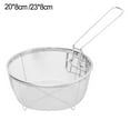 thumbnail image 3 of Lefu Stainless Steel Deep Fry Basket Round WirePresentation With Detachable Handle, 3 of 4