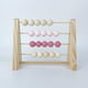 thumbnail image 5 of Ábaco de madera para niños, matemáticas, suma y resta, juguetes matemáticos, marco de conteo Rosado, 5 of 8