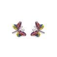 thumbnail image 3 of Juego Zvezda Mariposa Multicolor plata .925 Zvezda ZJU-FIG-MARIP-A, 3 of 6
