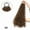 Brown, variant on XmhyTop 1 Piece 17.7in Long Braided Wig, Hair Band Design, High-Quality Comfortable for Daily Wear, Light Blonde