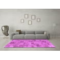 thumbnail image 3 of Ahgly Company Indoor Rectangle Abstract Purple Modern Area Rugs, 8' x 12', 3 of 4