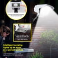 thumbnail image 4 of Motion Sensor Solar Lights Fake Camera Solar Wall Lamp Garden Lamp 3 Lighting Modes IP65 Waterproof for Porch Garden Patio Driveway, 4 of 7
