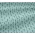 thumbnail image 5 of oneOone Viscose Jersey Fabric Circle|Leaves & Paisley Block Print Fabric BTY 60 Inch Wide, 5 of 5