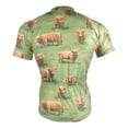 thumbnail image 4 of joogoo Highland Cattle Meadow Men's Cycling Jerseys Mountain Bike Short Sleeve Tops M, 4 of 7