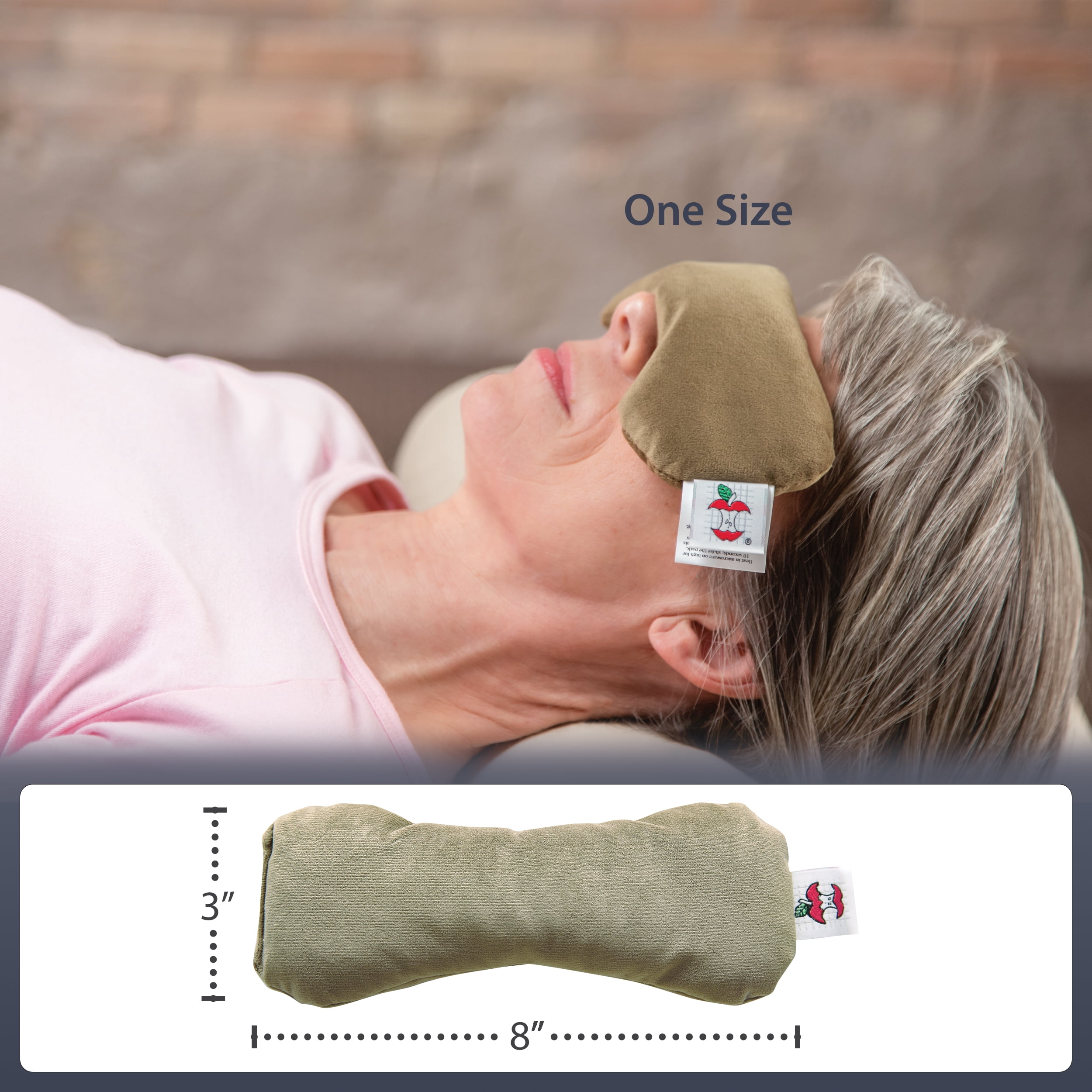 Core Products MicroBeads Eye Compress Moist Heat Therapy Pack