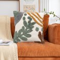 thumbnail image 2 of Funda de almohada de tiro suave Funda de cojín cómoda con cremallera 45x45cm Sunnimix Fundas de almohada, 2 of 7