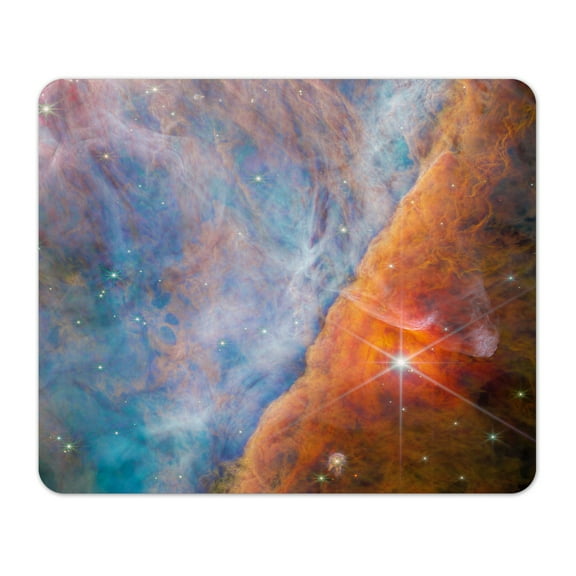 James Webb Telescope Orion Bar Mouse Pad 1/4 Thick