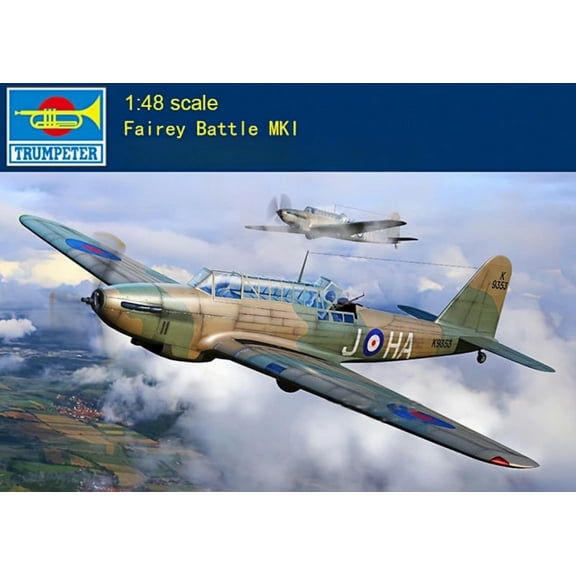 Trumpeter 05831 1:48 Fairey Battle MKI Plastic Model Assembly Kit
