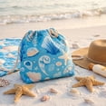 thumbnail image 6 of Sand Cloud Towel Bag, Beach Towel Bag 2 in 1 Convertible Towel and Backpack, Quick-Dry Microfiber Sand-Repelling Packable Bath Towel with Storage Pocket for Beach Pool Travel Camping, 6 of 7