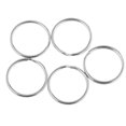 thumbnail image 1 of kusrkot 300 Piece Wholesale Keys Keychain Split O-s 25mm Key Bag Loop Solid, 1 of 9