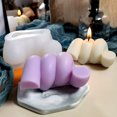 thumbnail image 4 of Moldes de silicona de cuerda de nudo geométrico herramienta de fabricación Ehuebsd de adorno de jabón de vela artesanal para el hogar modelo práctico DIY, 4 of 5