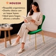 thumbnail image 3 of Juego Set 4 Sillas Terciopelo Comedor Tapizada Minimalista, 3 of 6