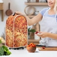 thumbnail image 3 of HELLHERO Maple Leaf Pattern Not Easy to Fade Food Processor Cover for Home Kitchen Indoor Polyester, Protective, Handle, 3 of 6
