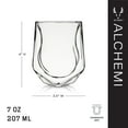 thumbnail image 4 of Viski Aerating Tumblers, Whiskey Bourbon Drinking Glasses, 7 oz Set of 2, 4 of 13