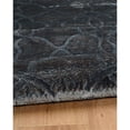 thumbnail image 3 of Bowery Hill 96" x 123" Transitional Fabric Rug in Blue/Black, 3 of 5