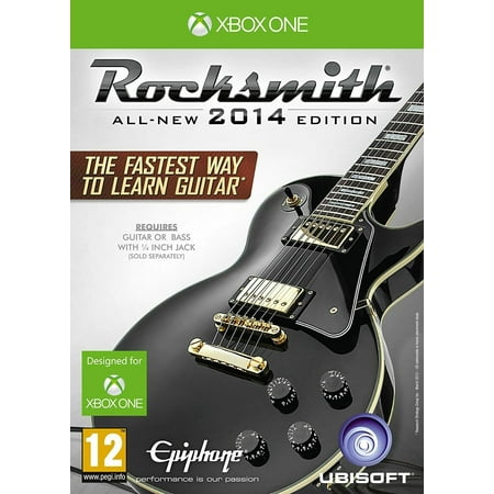Rocksmith 2014 Xbox One with real tone cable Brand New Fcatory Sealed