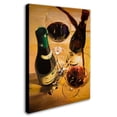 thumbnail image 2 of Trademark Fine Art "Second Pour" Canvas Art by Roderick Stevens, 2 of 3