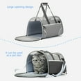 thumbnail image 4 of HongHeng Cat, Carrier for Small Mediums Puppies up to 15 Lbs, Soft Sided, Collapsible Travel Puppy Carrier, 4 of 6