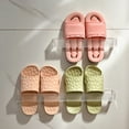 thumbnail image 3 of Punch-Free Slipper Rack Strong Bearing Organizer with Quick Drainage for Wall-Mounted Slippers, 3 of 8