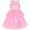 Pink Embroidery, variant on Flower Girl Dress Damask Jacquard Organza Tulle Wedding Pageant Princess 4