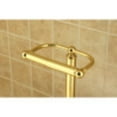 thumbnail image 2 of Kingston Brass Vintage Pedestal Toilet Paper Holder with Matching Accessories, 2 of 7