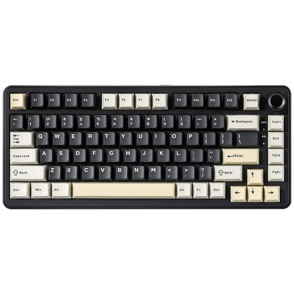 Teclado mecánico YUNZII B75 con diseño de 75% RGB Hot-Swap
