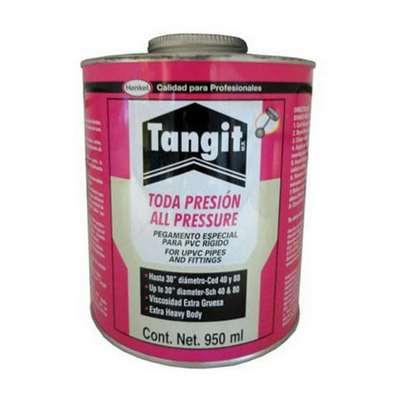 Cemento Tangit Pvc Para Tuberias Conexiones Hidráulicas 9 2418499 Tangit 2418499