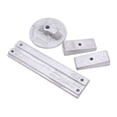 thumbnail image 1 of A, Kit de ánodo de aluminio 818298A Ánodo de aluminio con pestaña de ajuste plana Diseñado para profesionales, 1 of 9