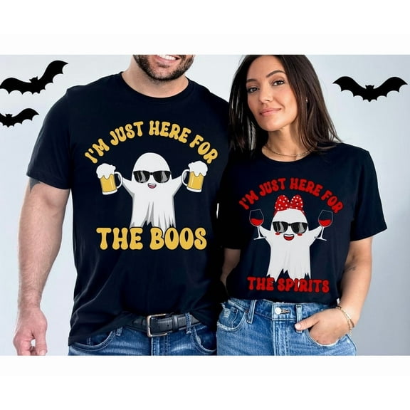 Funny Couples Halloween Shirts, Couples Halloween Shirts, Matching Halloween T-Shirts, Funny Halloween Shirt, Halloween Party Shirt