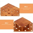thumbnail image 3 of Tineasur Ice Cream Cones Rack Wooden Display for Food Sellers 1Pcs, 3 of 6