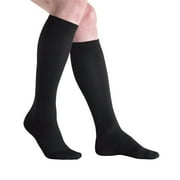 Mens Jobst Mild Support Dress Socks - Black - Large