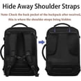 thumbnail image 3 of MATEIN Carry on Backpack Extra Large Travel Backpack Expandable Airplane Approved Weekender Bag for 26s, 3 of 4