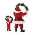 thumbnail image 3 of Department 56 Possible Dreams Santa Claus Merry Merry Multicolor Christmas Figurine 12in H, 3 of 4