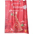 thumbnail image 1 of Privacy Protection Blackout Curtain Christmas Tree Window Drape for Bedroom Living Room Red 166x150cm Decoration for Christmas 1Set, 1 of 2