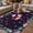Black, variant on Pink Flamingo Outdoor Rug for Patio/Deck/Porch, Non-Slip Large Area Rug 3 x 5 Ft, Green Summer Tropical Botanical Black Indoor Outdoor Rugs Washable Area Rugs, Reversible Camping Rug Carpet Runner