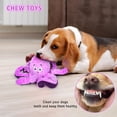 thumbnail image 4 of Xekoro Squeaky Dog Toys for Aggressive Chewers, Octopus-Tug of War Dog Toys for Large Breed Tough Interactive Stuffed Dog Chew Toys for Puppies Small & Large Dogs, Purple, 4 of 7