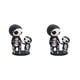 thumbnail image 1 of Ounissouiy Resin Sugar Skull Couple Figurine Statue Valentine Decor Gifts Ornament Desk padre hijo 2Conjunto, 1 of 1