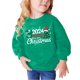 thumbnail image 2 of Xihbxyly Sudadera de Invierno, Acogedora Camiseta de Manga Larga con Estampado de Letras, Elegante Diseño de Cuello Redondo, Divertido Estampado Navideño para Salidas Informales, Actividades Escolare, 2 of 4