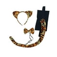 thumbnail image 4 of de tigre de Halloween incluye diadema, corbata y cola larga. Disfraz de fantasía para niños para una actuación en el escenario de, 4 of 9
