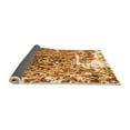 thumbnail image 2 of Ahgly Company Indoor Rectangle Abstract Orange Modern Area Rugs, 3' x 5', 2 of 4