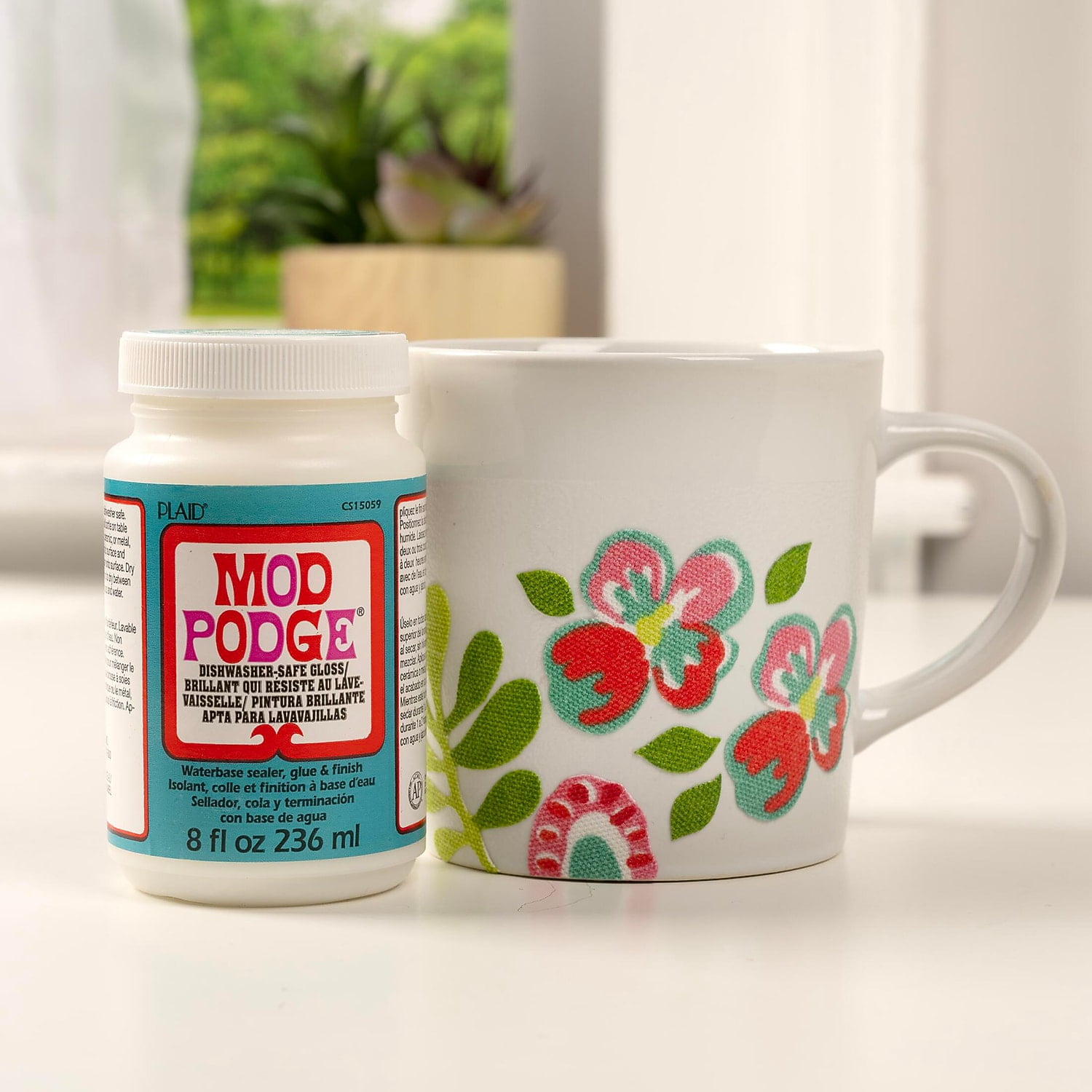 Mod Podge Decoupage Glue Gloss 8oz. 3/Pack (MODCS15059-3)