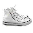 thumbnail image 2 of Converse Chuck Taylor High Sneakers Canvas White Skate Shoes A10290C, 2 of 5