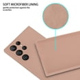 thumbnail image 3 of Samsung Galaxy S22 Ultra Case Silky Soft Touch, Liquid Silicone Protective Phone Case Pink, 3 of 6