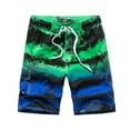 thumbnail image 1 of Puntoco Pantalones Cortos De Playa Para Hombre Con Bolsillo Con Cordón Estampado Pantalones Cortos De Tres Cuartos Naranja Xxxl, Pantalones Cortos Hombre, 1 of 5