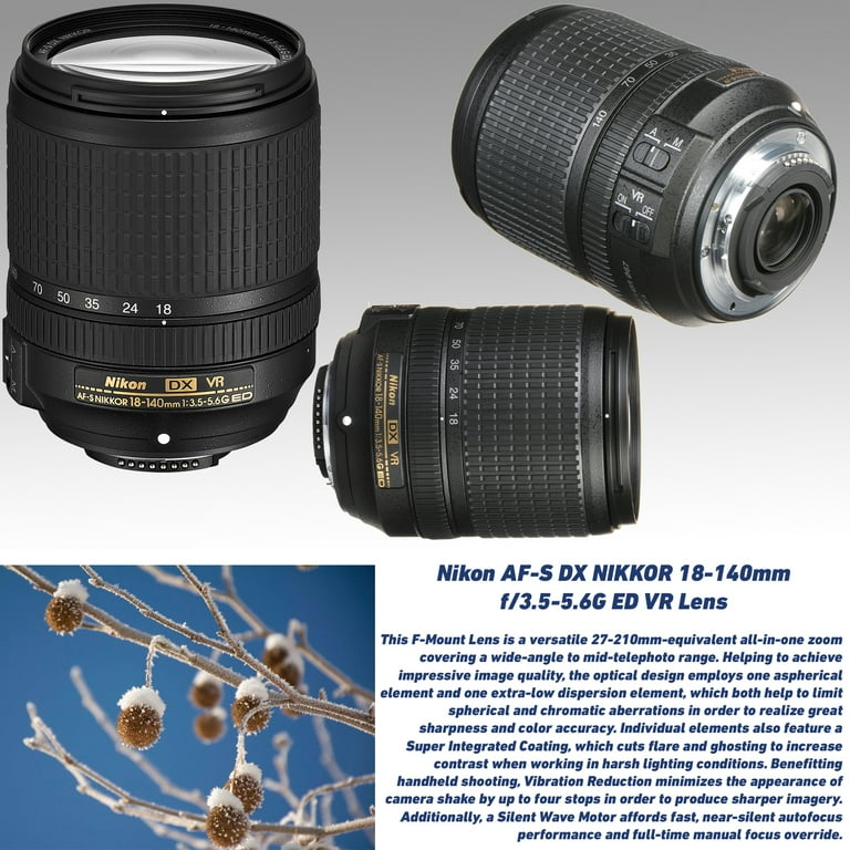 Nikon D5600 18〜140VR Kit Nikon D5600 18-140 VR Lens Kit 649661790907| eBay