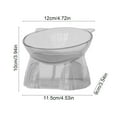 thumbnail image 3 of Antqov Cat Bowl Cute Cat Food & Water Bowls Non-Slip Pet Feeder Dish for Indoor Kitty & Small Dogs Home Office Supplies, 3 of 6